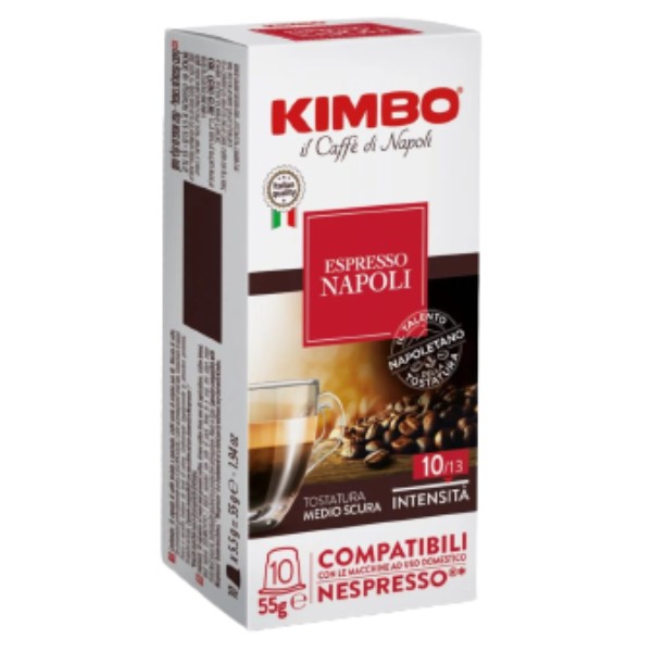 Սուրճի պատիճ «Kimbo» Նապոլի էսպրեսսո 10*5գ
