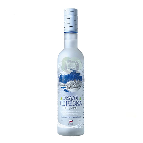 Vodka "Belaya Berezka" 40% 0.5l