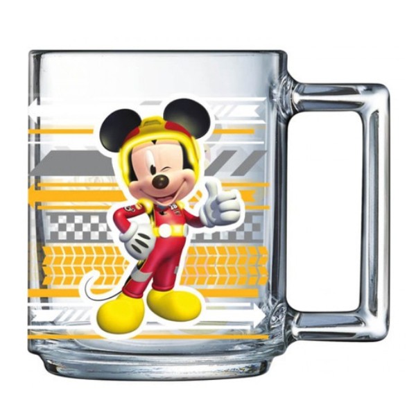 Glass tea cup "Mickey Raker" 1 pc 250ml