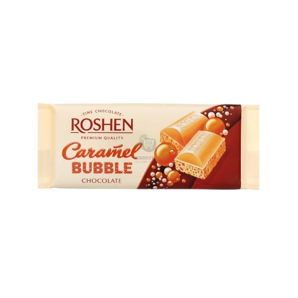 Шоколад белый "Roshen" карамель 80 г