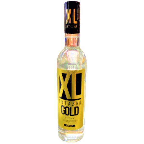 Vodka "Extazar" Gold 40% 0.7l