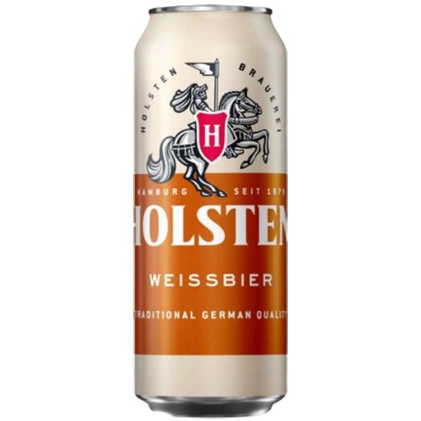 Beer "Holsten" can weissbier