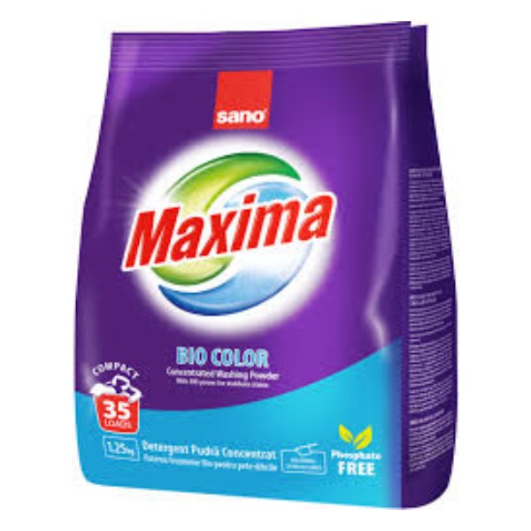 Washing powder "Sano Maxima" bio color 1.25