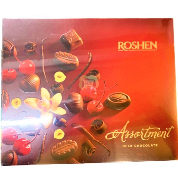 Կոնֆետների հավաքածու «Roshen» Ասսորտիմենտ կաթնային շոկոլադ 145գ