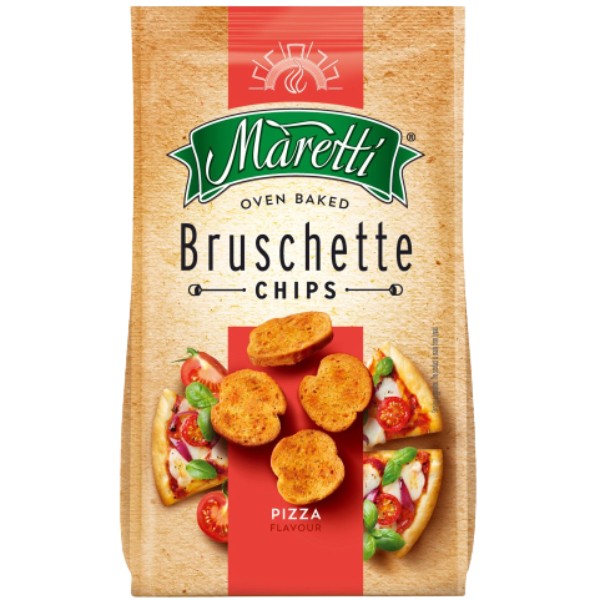 Crackers-bruschette "Maretti" with pizza taste 70g