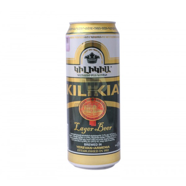 Пиво "Kilikia" 4,8% 0,45л