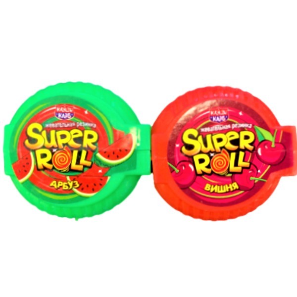 Chewing gum "Super Roll" assorted 12g