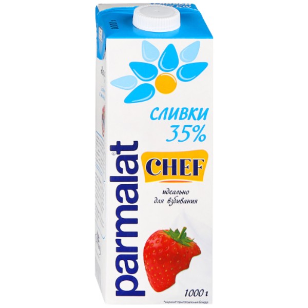 Cream "Parmalat" Chef for whipping 35% 1l