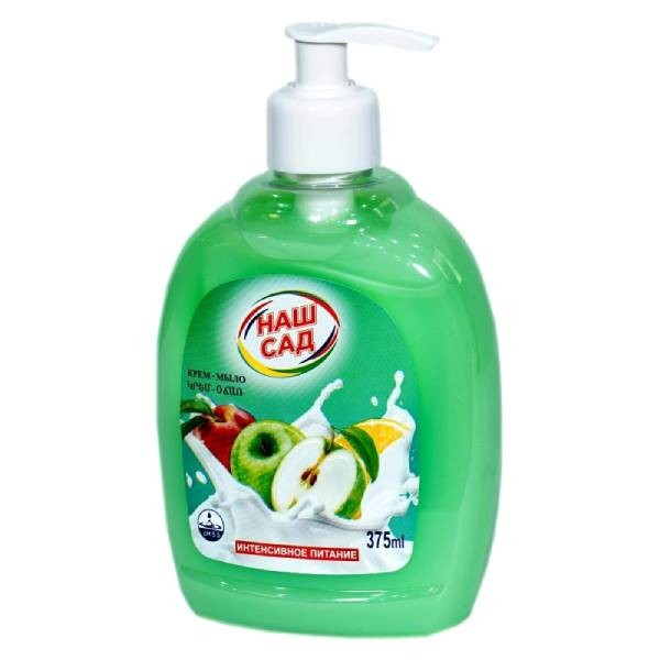 Liquid soap "Nash Sad" apple/orange 375 ml