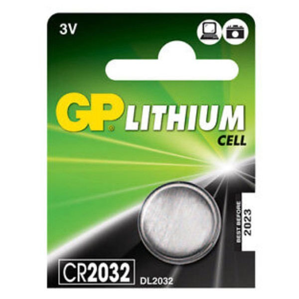 Մարտկոց «Lithium» լիցքավորվող GP CR2032