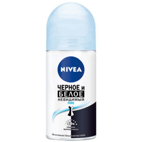 Ball deodorant "Nivea" for women cotton 50ml