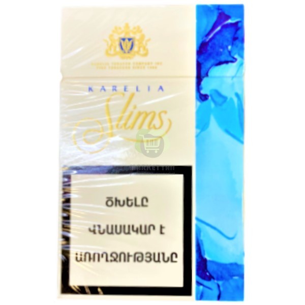 Cigarettes "Karelia" Blue Slims 20pcs