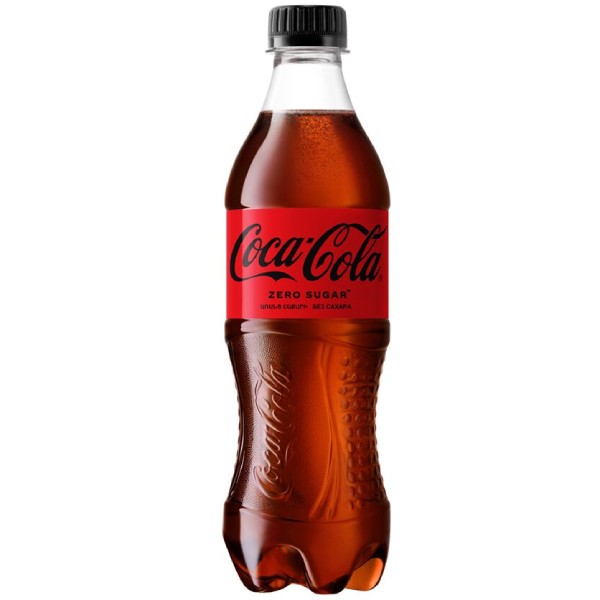 Освежающий напиток "Coca-Cola Zero" 0,5л