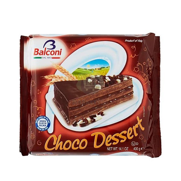 Biscuit "Balconi" chocolate dessert 400 gr