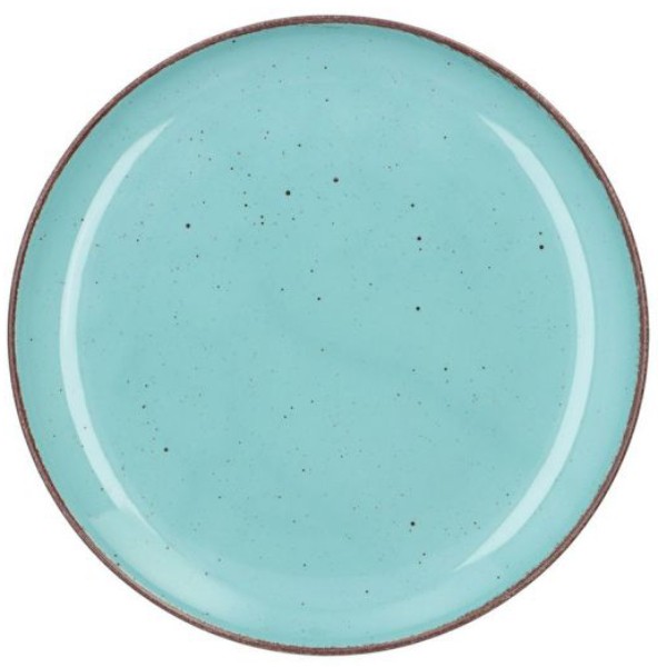 Plate "Marketyan" City Turquoise 24cm