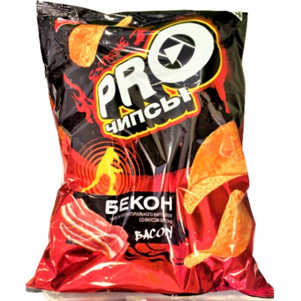 Chips "Pro" bacon 150g