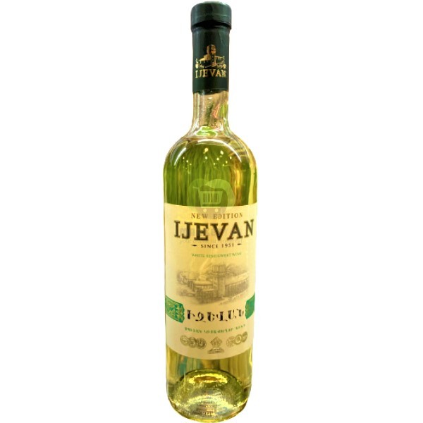 Wine "Ijevan" New Edition white semi-sweet 0.75l