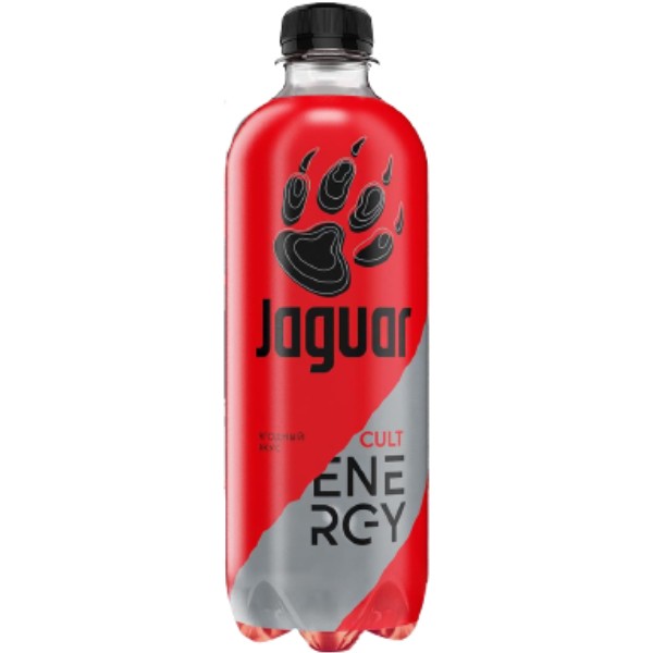 Energy drink "Jaguar" Cult non-alcoholic p/b 0.5l