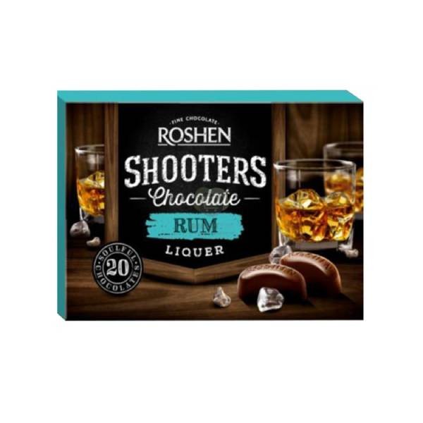 Chocolate collection "Roshen" Shooters, Rum 150 gr