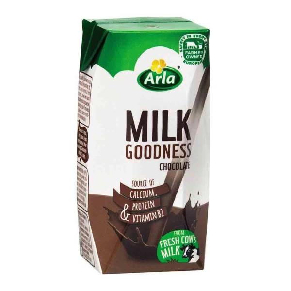 Milk "Arla Goodness" with 1.5% fat content 200ml