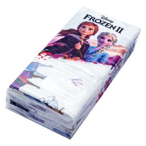 Салфетки "Kartika" Frozen II бумажные носовые 1шт