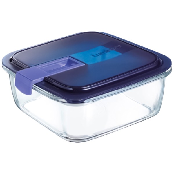 Glass container "Luminarc" Easy box square 1.22l