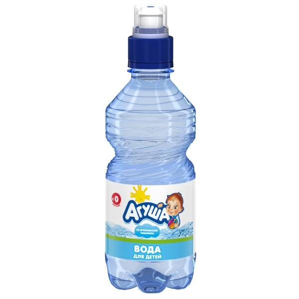 Water "Agusha" for children 0.33 l