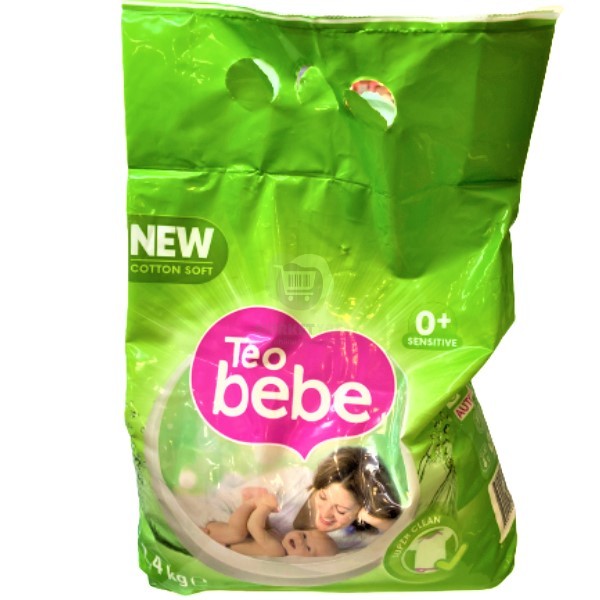 Լվացքի փոշի «Teo Bebe» ալոե վերայով երեխաների համար 2.4կգ