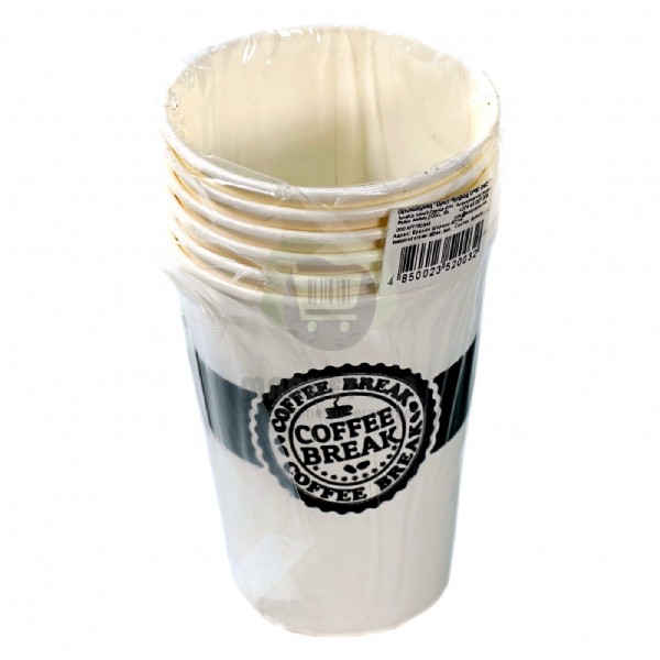 Paper cups "Eco paper" 100 ml 6pcs