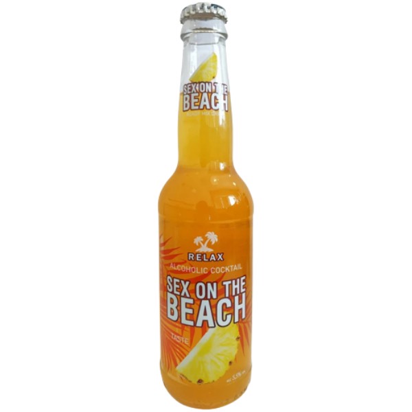 Напиток "Relax" Секс на пляже слабоалкогольный газированный ароматизированный 5.5% 0.33л