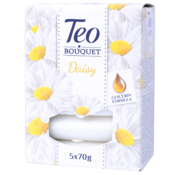 Soap "Teo" Daisy 5x70g