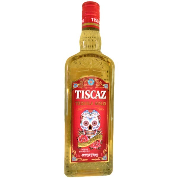 Tequila "Tiscaz" Gold 35% 0.7l