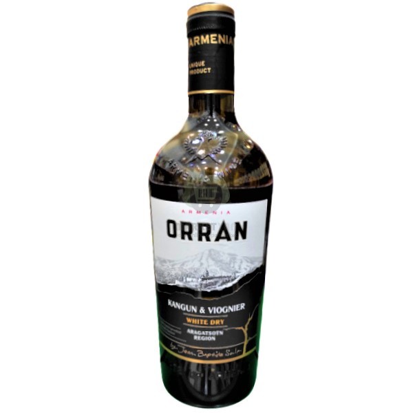 Вино "Orran" белое сухое 13% 0.75л