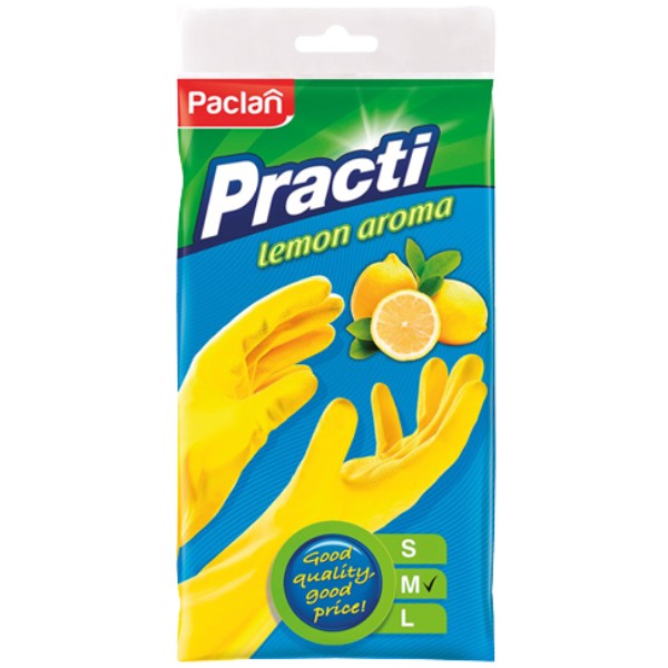Gloves "Paclan" rubber M 1pcs