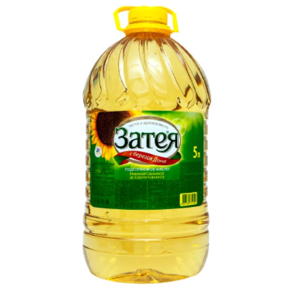 Sunflower oil "Zateya" refined 5l
