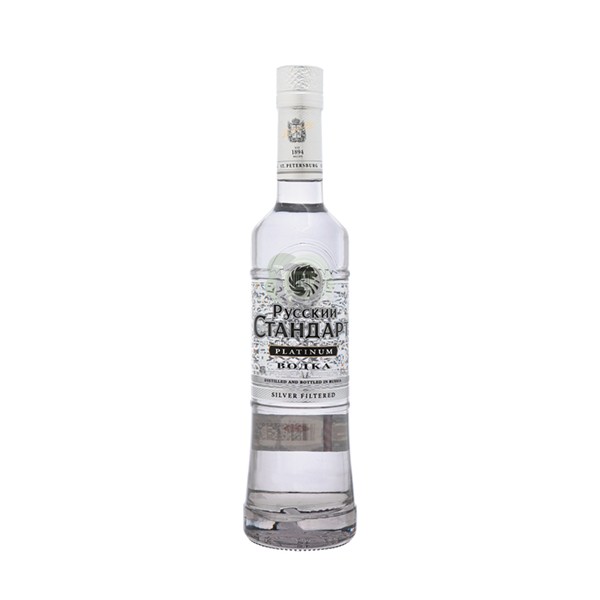 Vodka "Russian Standard" platinum 40% 0.5l