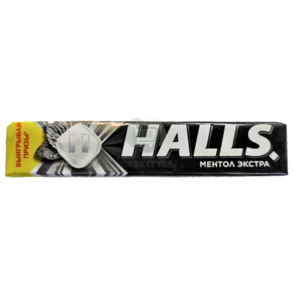 Lollipop "Halls" with menthol extra 25gr