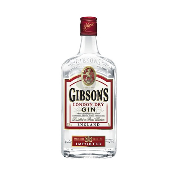 Джин "Gibson's" сухой 37,5% 0,7л