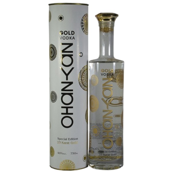 Vodka "Ohanyan" օrganic 40% (tube) 0.75l