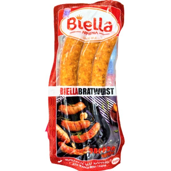 Sausages "Biella" Bratwurst Chorizo for frying or grilling 500g