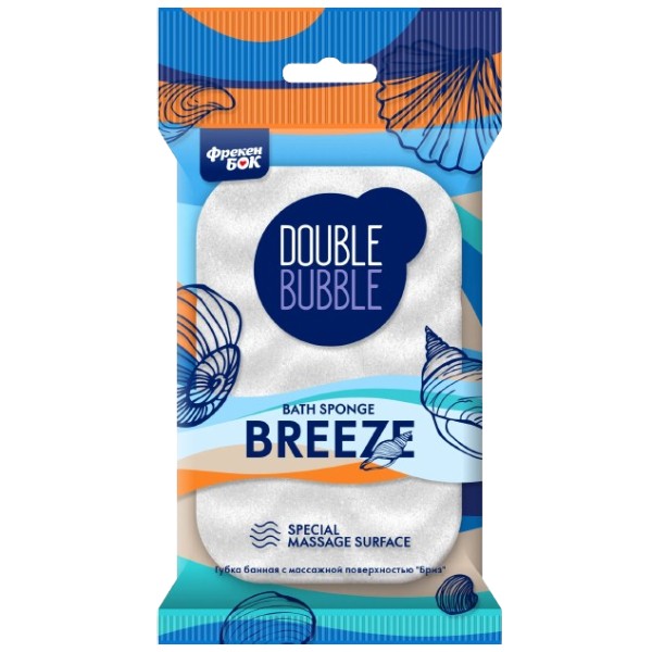 Bathing sponge "Freken Bok" Breeze with massage surface 1pcs