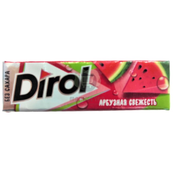 Chewing gum "Dirol" watermelon freshness