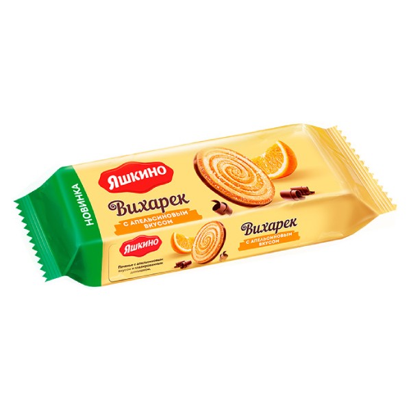 Cookie "Yashkino Viharek" with orange flavor 155g