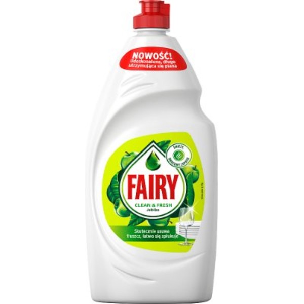 Dish washing liquid "Fairy" apple 900ml