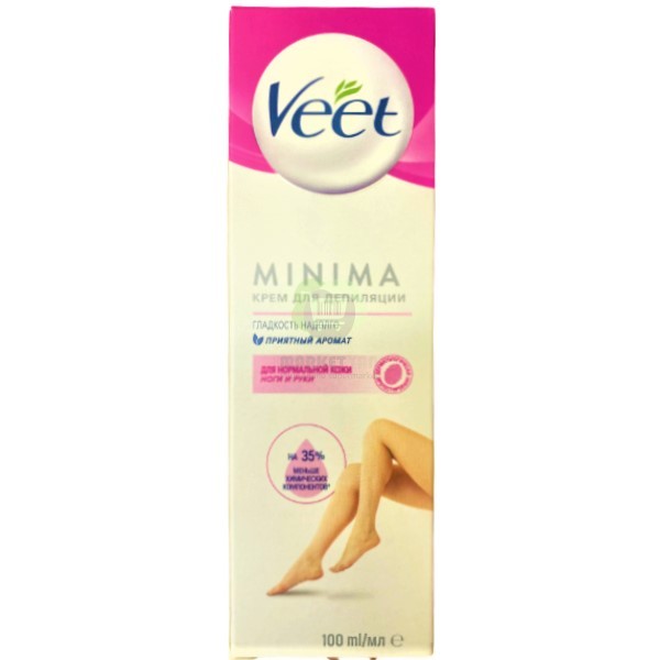 Depilatory cream "Veet" Minima for normal skin 100ml