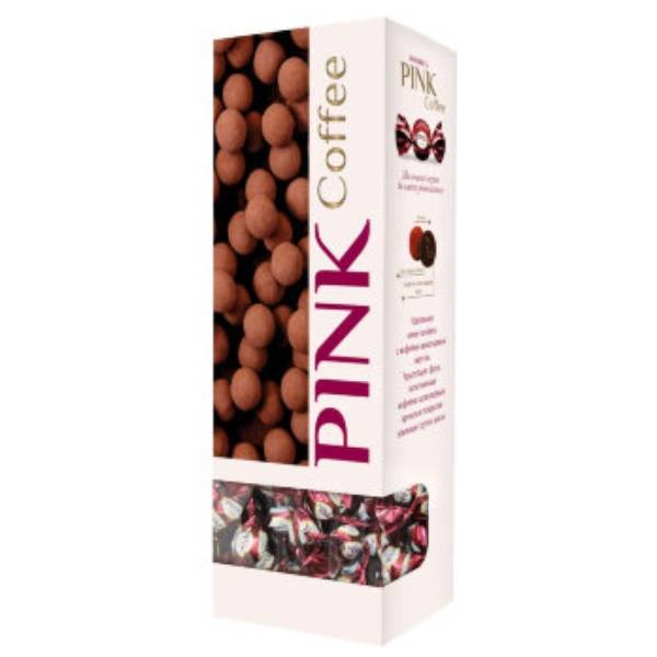 Candies collection "Pink" with coffee flavor 163g